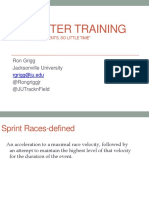 400 METER TRAINING SO MANY INGREDIENTS, SO LITTLE TIME. Ron Grigg Jacksonville University rgrigg@ju.edu @Rongriggjr @JUTracknField