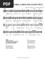 Aleluia, Aleluia, Glória A Deus Nos Altos Céus