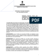 Portaria #3324-2021 - Estabelece Diretrizes para A Retomada Das Atividades Educacionais Presenciais Nas Unidades de Ensino