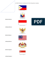 Bendera Negara-Negara ASEAN Beserta Lambang Dan Nama Negaranya Lengkap