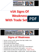 VSA Signs of Weakness