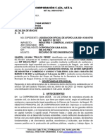 Respuesta Corp. Gaia Aqua A La Liquidacion Oficial de AFORO LOA 2021-1340-0764 - Año 2015 PDF