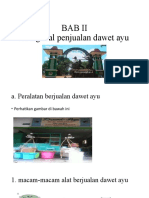 BAB II DAWET AYU Banjarnegara