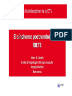 Síndrome Posttrombotico STP