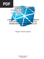 A PRODUÇÃO SOCIAL DO ESPAÇO URBANO EM LONDRINA