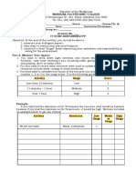 Activity 1 Introduction To Environmental Science