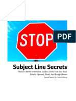 Growth Response - Subject Line Secrets Report