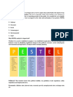 PESTEL Analysis Pestal
