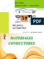 Mecánica automotriz: Conductores, semiconductores y aislantes eléctricos