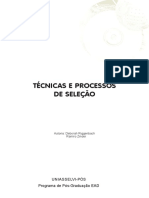 Técnicas e Processos de Seleção