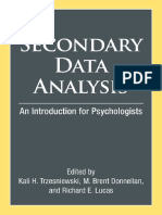 Secondary Data Analysis