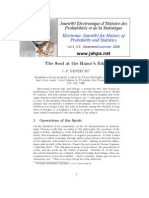 Journ@l Electronique D'histoire Des Probabilités Et de La Statistique