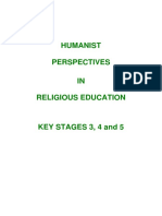 Humanist Perspectives IN Religious Education