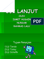 Persentasi Uji Lanjut