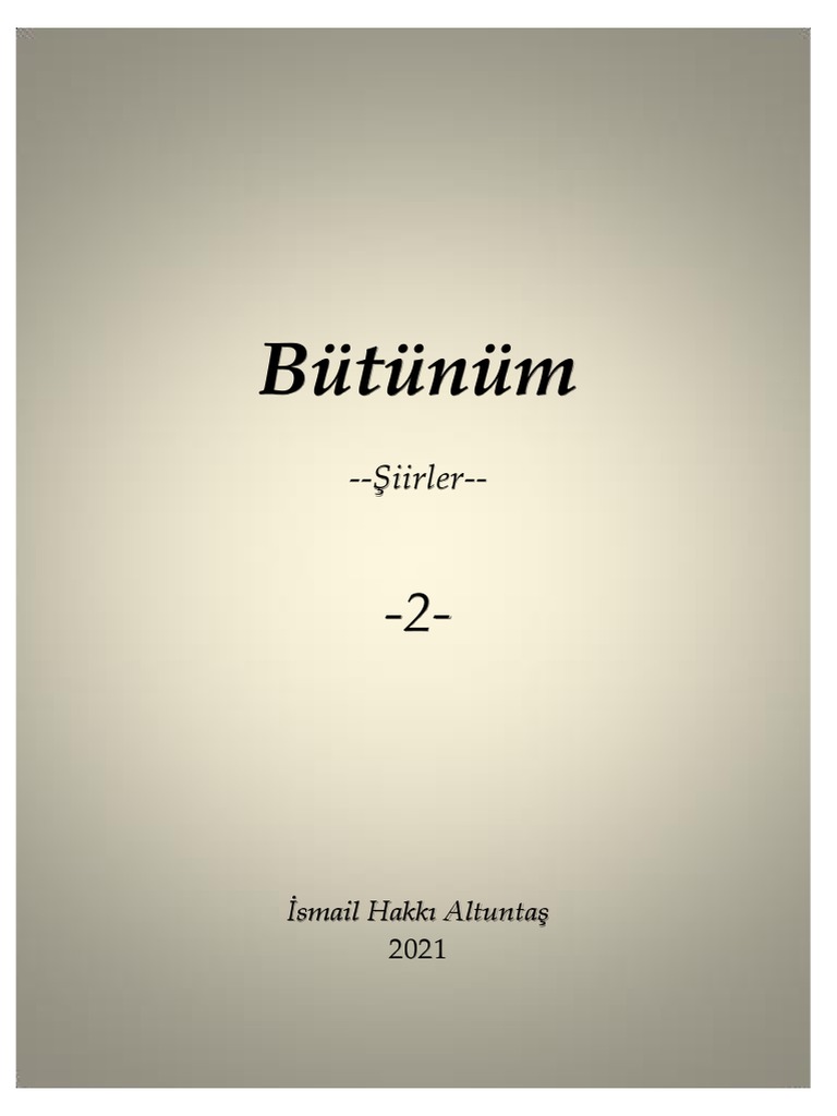 Butunum Siirler 02 Pdf
