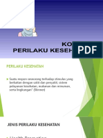 Konsep Perilaku Kesehatan