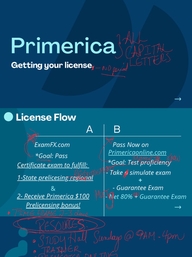 Primerica License Flow PDF
