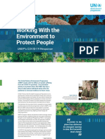 Working With The Environment To Protect People: UNEP's COVID-19 Response