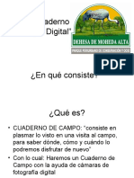 Cuaderno Campo Digital