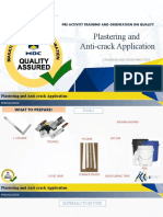PATOQ-Plastering and Anti-Crack Application