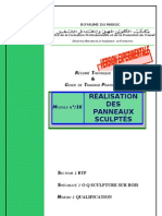 M16 - Réalisation de Panneaux Sculptés BTP-OQSB