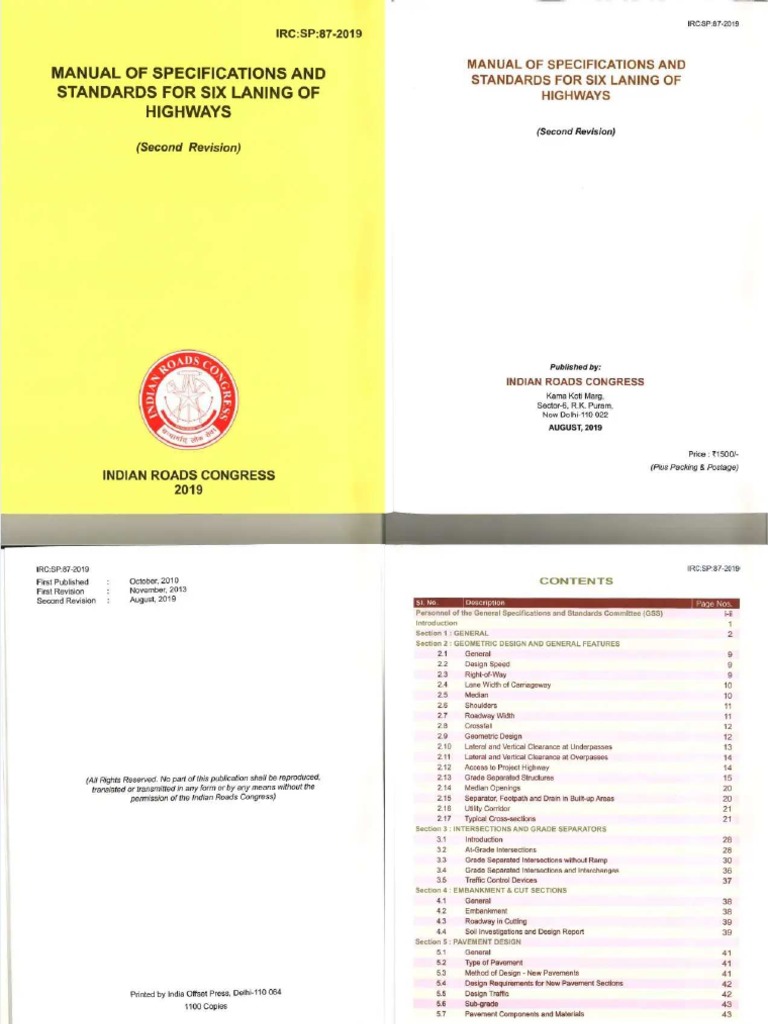 Irc SP 87 2019 | PDF