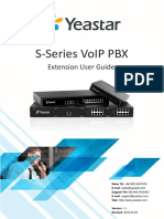 Yeastar S Series PBX Extension User Guide