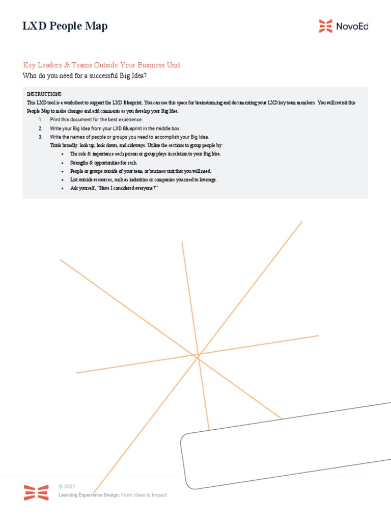 LXD People Map: Key Leaders & Teams Outside Your Business Unit | PDF ...