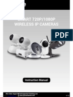 SMART 720P/1080P Wireless Ip Cameras: Instruction Manual