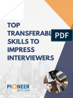 TOP Transferable Skills To Impress Interviewers