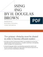 Assessing Reading by H. Douglas Brown: Ik Rimawita M.Ku RN Ia Ju Lia Nta Vannidevarizal