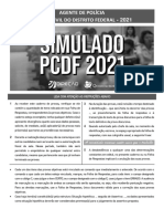 Simulado PCDF Agente Caderno de Questoes