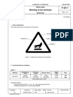 P 391-1 Warning of Hot Surfaces: January 2007