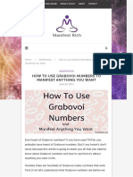 How To Use Grabovoi Numbers To Manifest Anything You Want