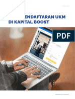 (KapitalBoost) Cara Pendaftaran UKM