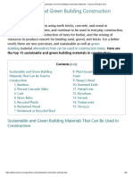 15 Sustainable and Green Building Construction Materials - Conserve Energy Future