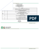 SCHEDULE OF ACTIVITIES ENVI - SCI. FIRST SEMESTER Cluster 1