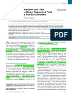 Use of Urine Electrolytes and Urine Osmolality in The Clinical Diagnosis of Fluid, Electrolytes, and Acid-Base Disorders