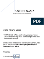 Kata Sendi Nama