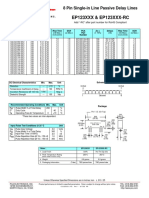 Datasheet PCA EPA594 (CI Pente Filtro)