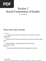 Section 2 Gender Studies