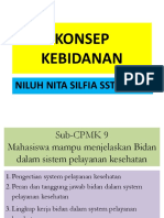 Konsep Kebidanan 4 Niluh Nita SST.,M.Keb