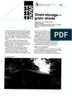 Grain Storage Grain Sheds AgFacts