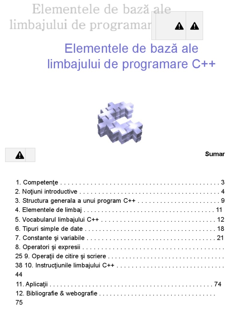 Elemente C++ | PDF