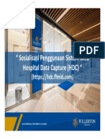 Sosialiasi Sistem Hospital Data Capture (HDC) - 21082019 - PDF