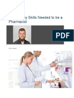 The 16 Key Skills Needed To Be A Pharmacist