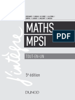 Maths Mpsi: Tout-En-Un