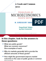 Microeconomics: Public Goods and Common Resources