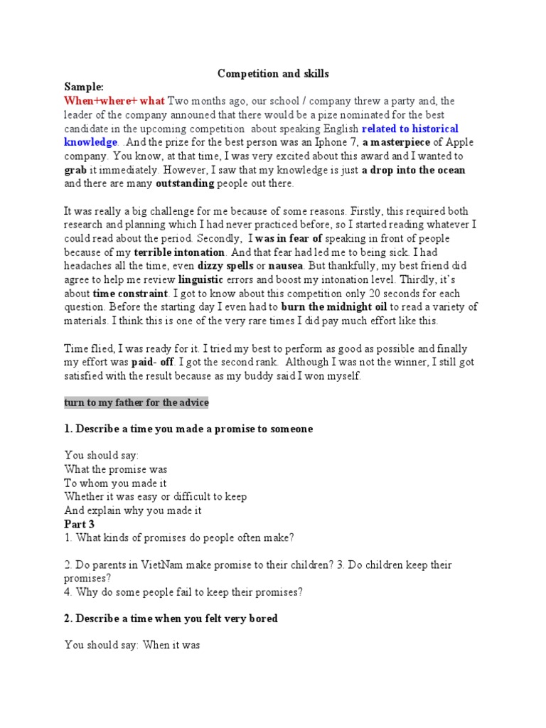 Competition and Skills | PDF