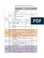 Susunan Acara Kegiatan MPLS SMP IT Nusantara Kembaran